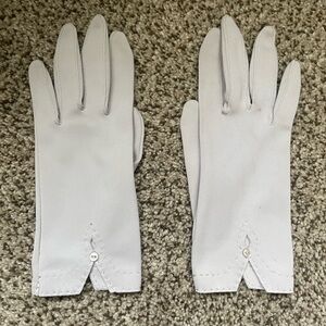 Vintage Light Gray/Lilac Women’s Gloves